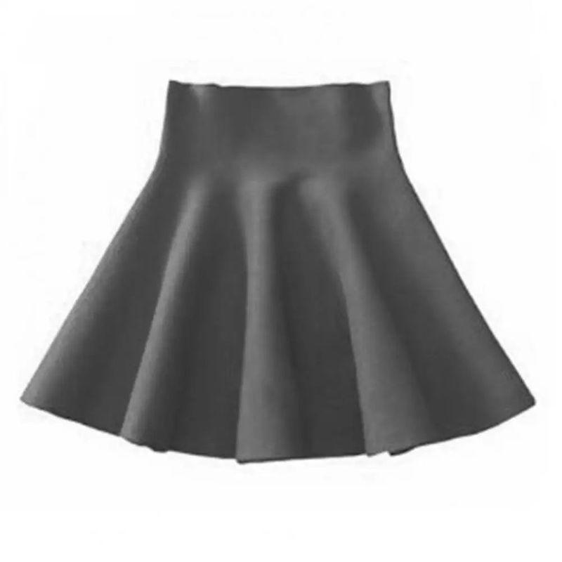 High Wasted Waist Wrapped Pleated Skirt High Waist Bag Waist Pleated Skirt