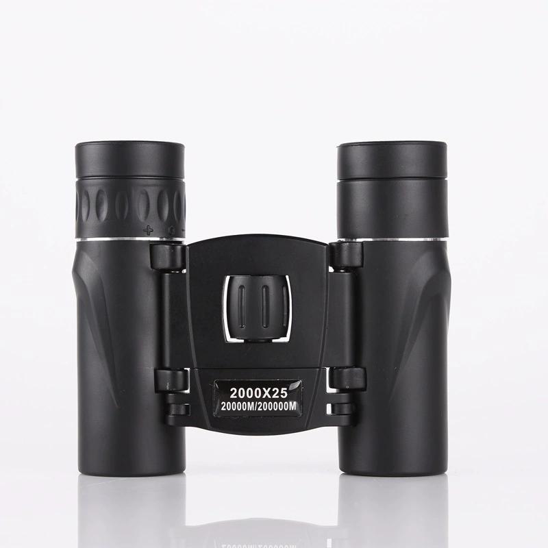 900/1000x25 HD Powerful Binoculars 9000M Long Range Folding Mini Telescope FMC Optics For Hunting Sports Outdoor Camping Travel