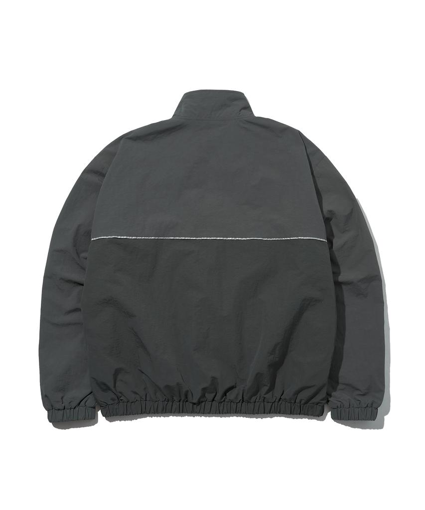 Discus Athletic Logo Track Jacket Charcoal