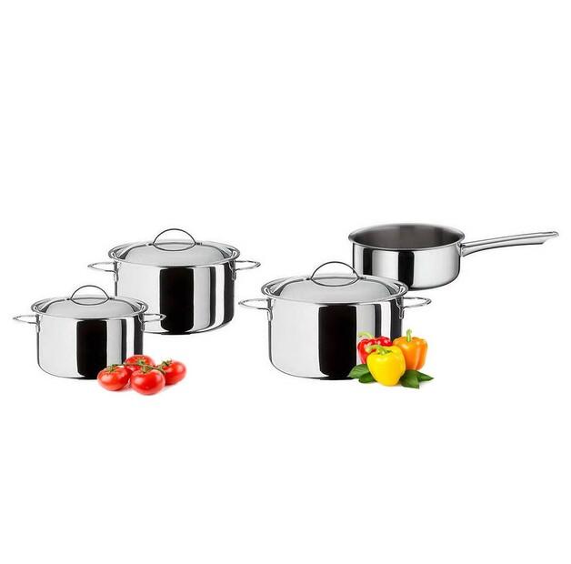 Spring Cristal Set of Saucepans with Saucepan, 4 Pieces (0286810604)