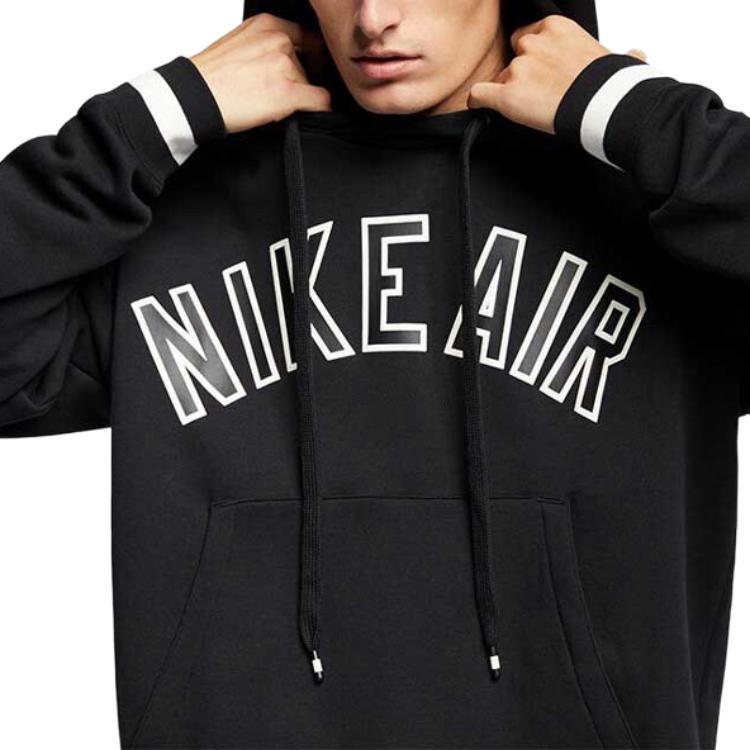 Nike Sweatshirts Men's Black Hooded Moderate Regular CU4532-010