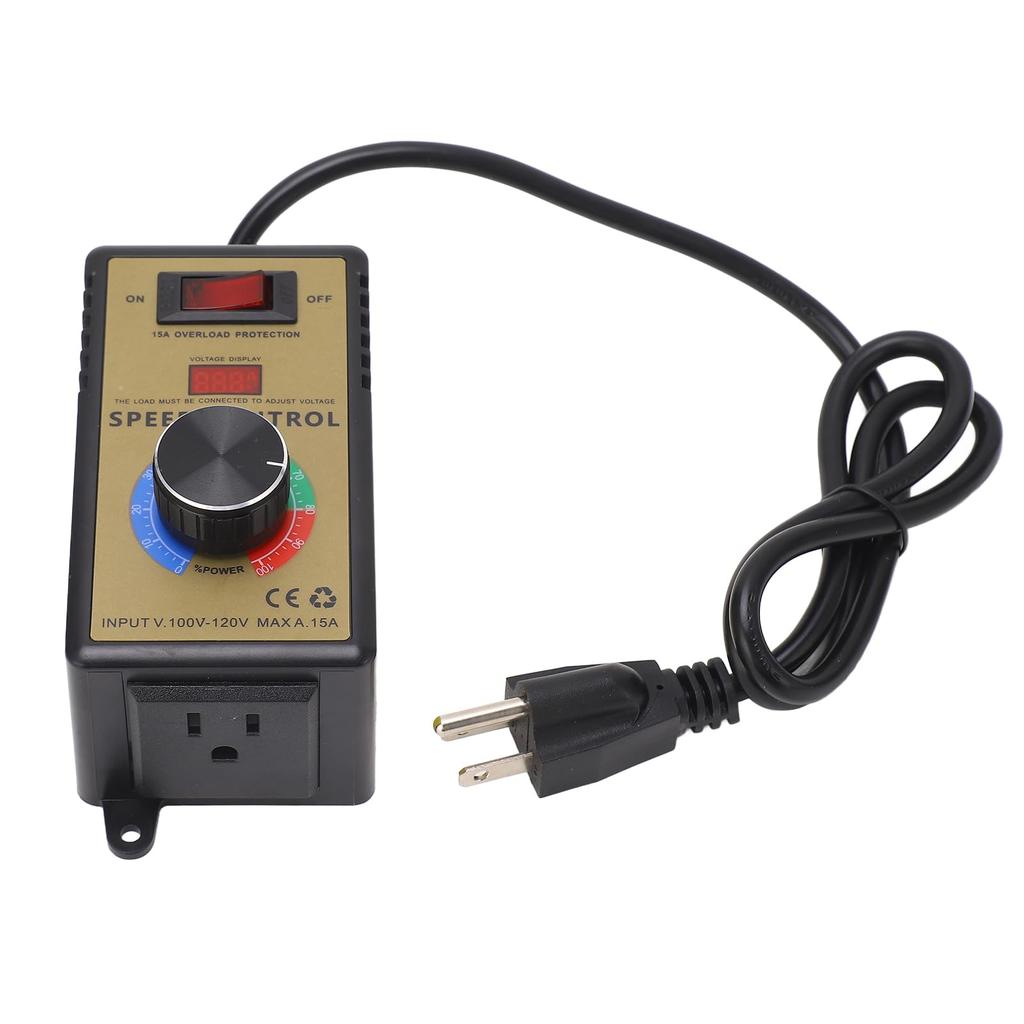 AC Motor Otáčky Elektronická Regulace Napětí Plynulá Regulace Otáček Regulátor Otáček Ventilátoru s Přetížením US Regulátor, Regulátor, Spínač, Ochrana, Reostat,