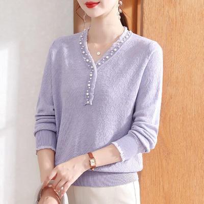 Xuexi Damen Strickoberteil Herbst 2025