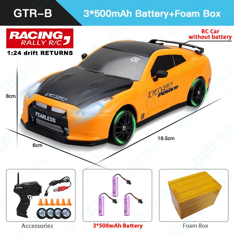 AAYB1 ZWN 1/24 RC Car With 2.4G Radio Remote Control Drift Cars High Speed Electric Vehicle Children Racing Toys for Boys Girls Gifts