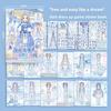 Princess Dress Up Sticker Album With Handmade Paper For Girls And Kids Craft Scene