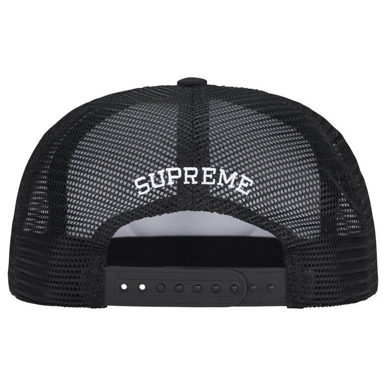 Supreme Authorized Mesh Back 5-Panel Black