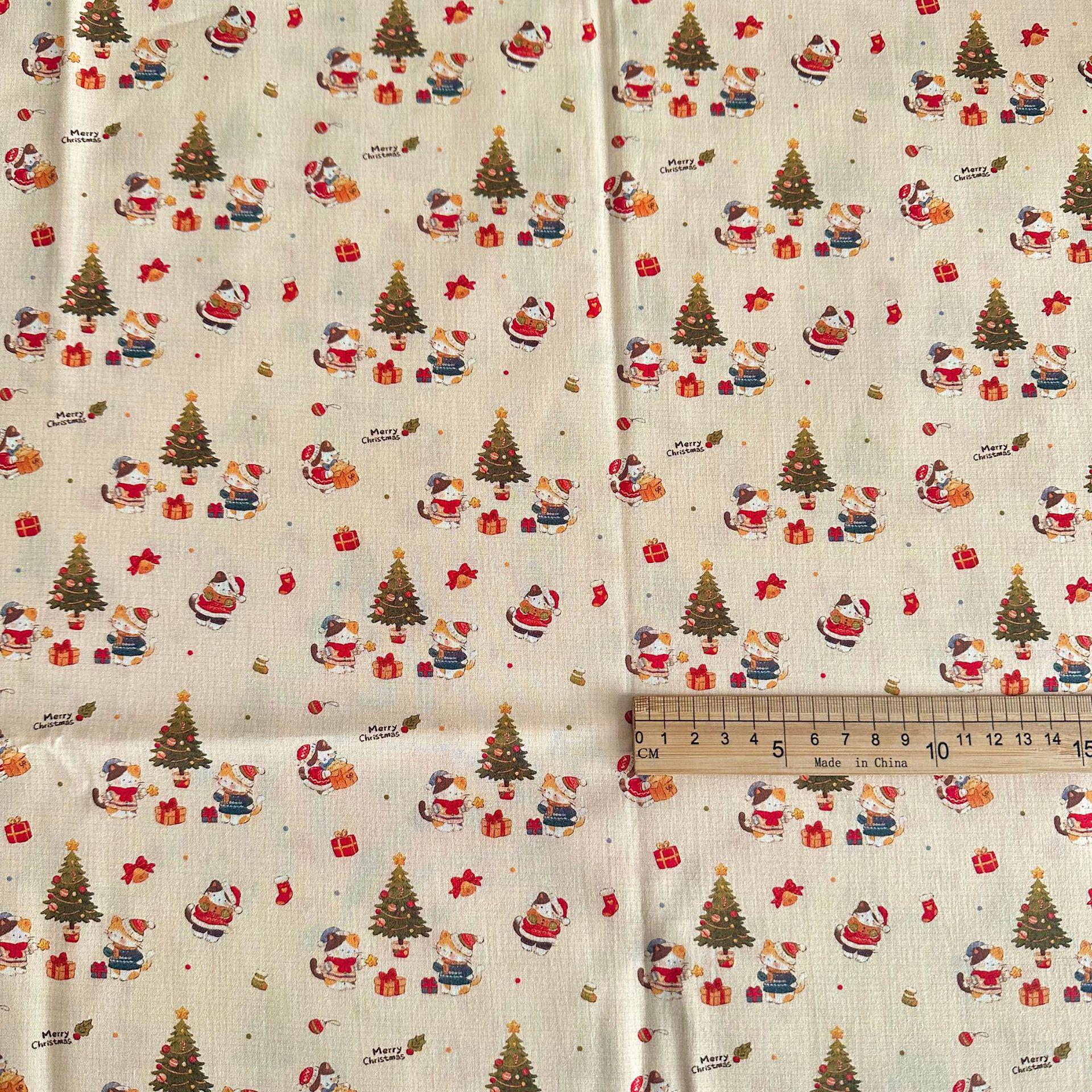 

100% Хлопок Цифровая Печать Корейский Стиль Мультяшный Животный и Цветочный Принт Ткань для Женской Одежды, Детской Одежды, Семейных Нарядов, Домашней Одежды и DIY Проектов 95 cm