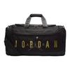 Jordan Velocity Fashion Sports Zipper Closure Polyester Shoulder Crossbody Tote Travel Bag Unisex Bags Black Gold HF7295-014