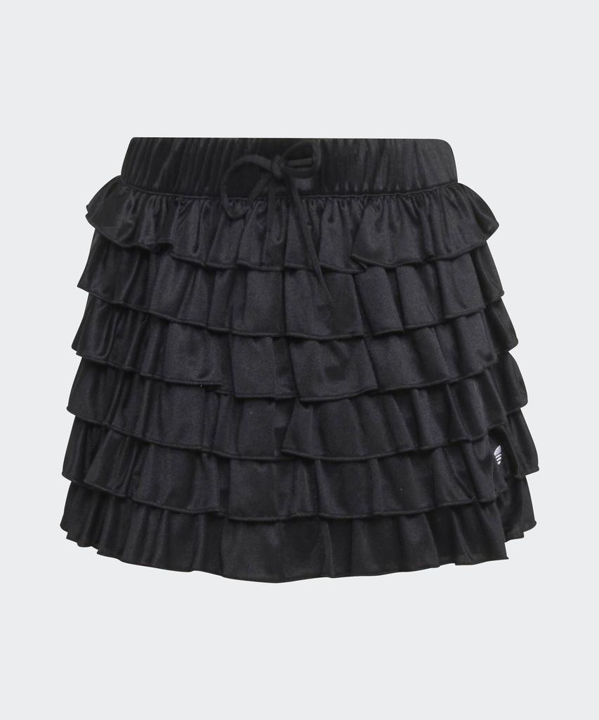 ADIDAS Lace Ruffle Mini Skirt - Black / Kd0348