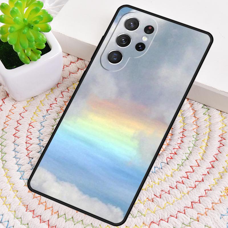 A Rainbow In The Sky Phone Case for Samsung Galaxy Note 10 Pro S26 Ultra S23 S24 FE S25 S21 S22 PLUS Shockproof Cove