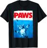 Paws Cat and Mouse Top, Cute Funny Cat Lover Parody T-Shirt