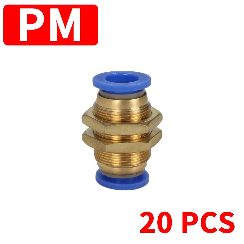 Pneumatic Fittings Pipe Connectors Quick Release Connector PU PY PK PE PV SA Air Tube 4mm 6mm 8mm 10mm Push In Hose Couping