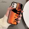 Hunting Deer Sunset Phone Case for iPhone 11 12 13 14 Pro Max Mini X XR XS SE 2020 6S 7 8 Plus Samsung Galaxy S21 S22 Shell
