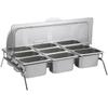 Stainless Steel Food Display and Fresh-keeping Set