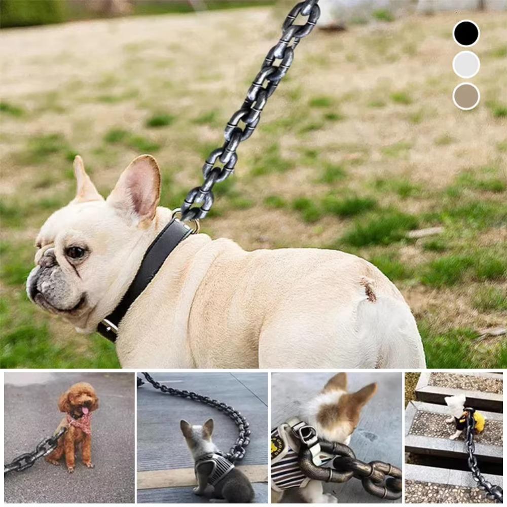 Plastic Dog Tractions Rope Bold Pet Leash Halloween Props Simulation Dog Chain Cat