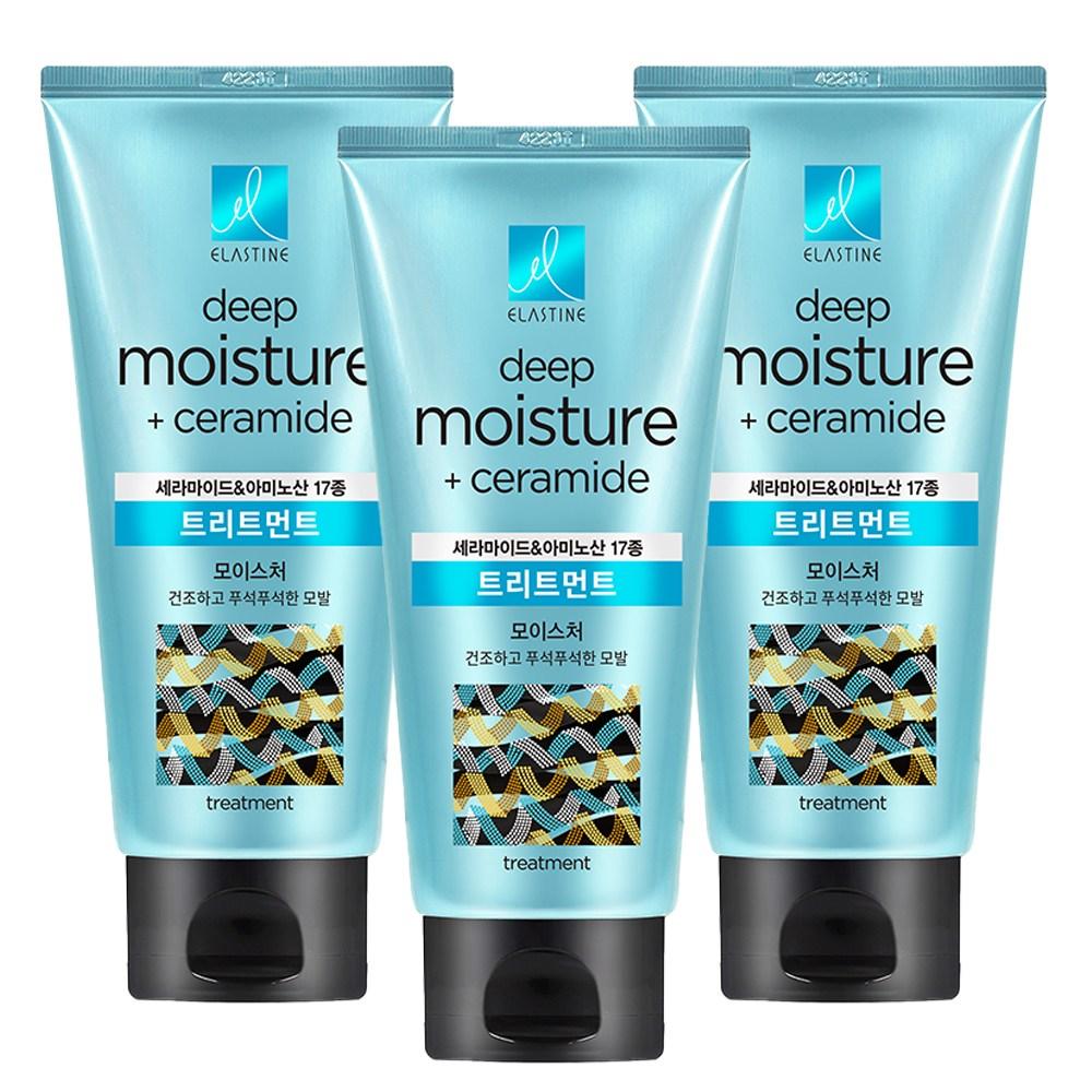 Elastin Ceramide Moisture Hair Treatment 300ml 3 pcs