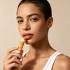EELHOE Turmeric and Lemon Lip Balm Deep Hydration Lip Melanin Remover Exfoliant for Lips Care Lip Brightening for Dark Lips 5g