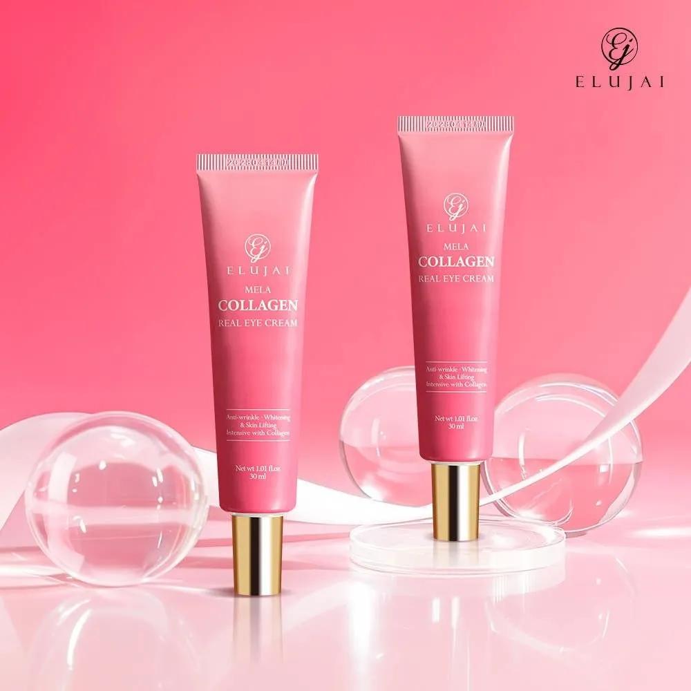 ELUJAI Mela Collagen Eye Cream 30ml (11 Pieces) Eye Wrinkles, Under-eye Brightening, Firming, Lifting, Moisturizing