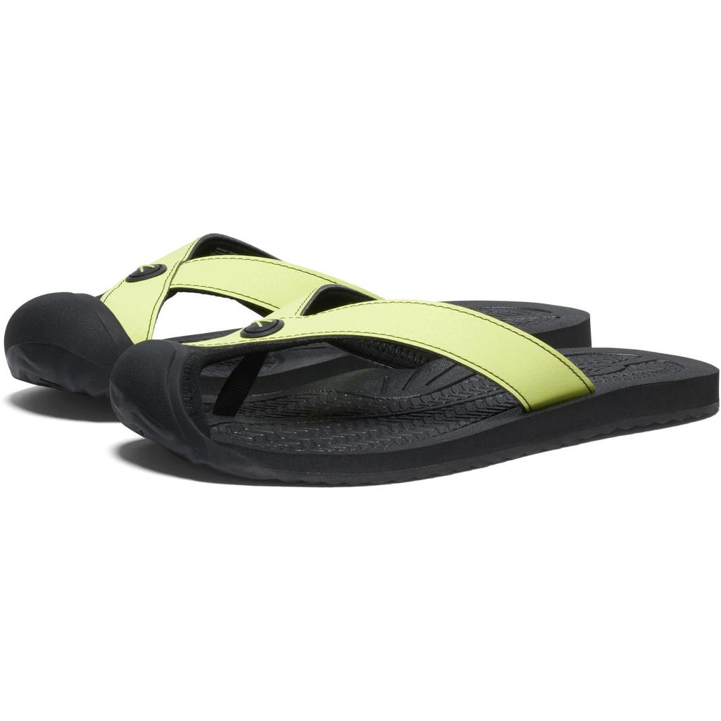 Sandals BARBADOS TG DAIQUIRI Cm [Keen] Women's GREEN/BLACK 23.0