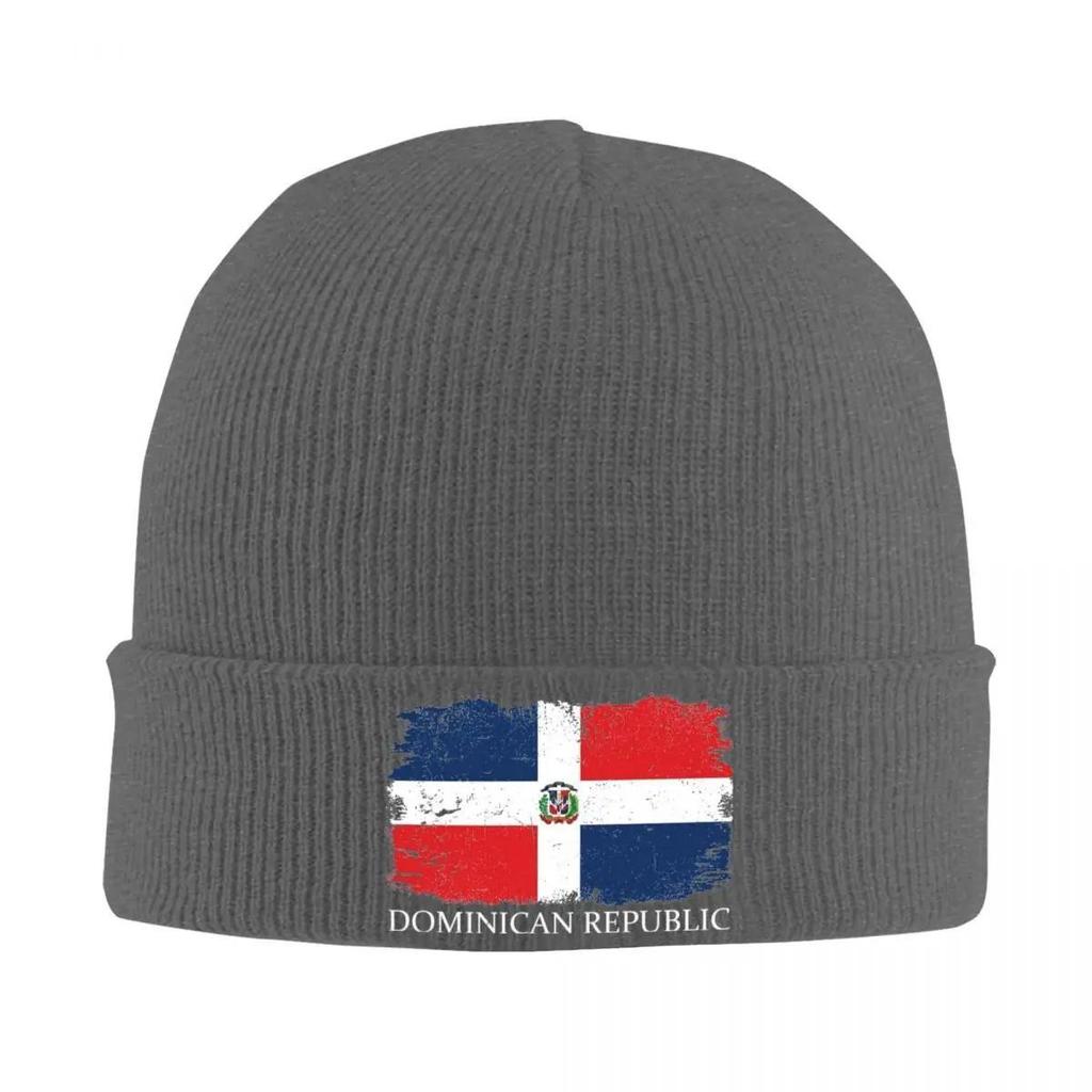 Dominican Republic Beanie Hats Country Flag Knit Hat Hippie Elastic Men Women Caps Autumn Casual Bonnet Hats Birthday Gift