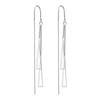 double corner ear hooks/pair (copper platinum-plated)