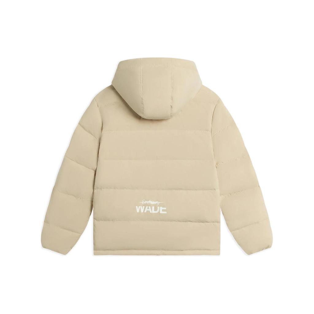 Li Ning Down Jackets Men's Ecru Hooded Thickened Other AYMS145-3