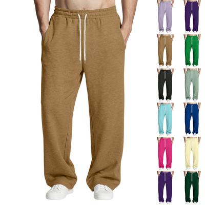 Herren Casual-Sweathose mit entspannter Passform, Stretchbund und Kordelzug