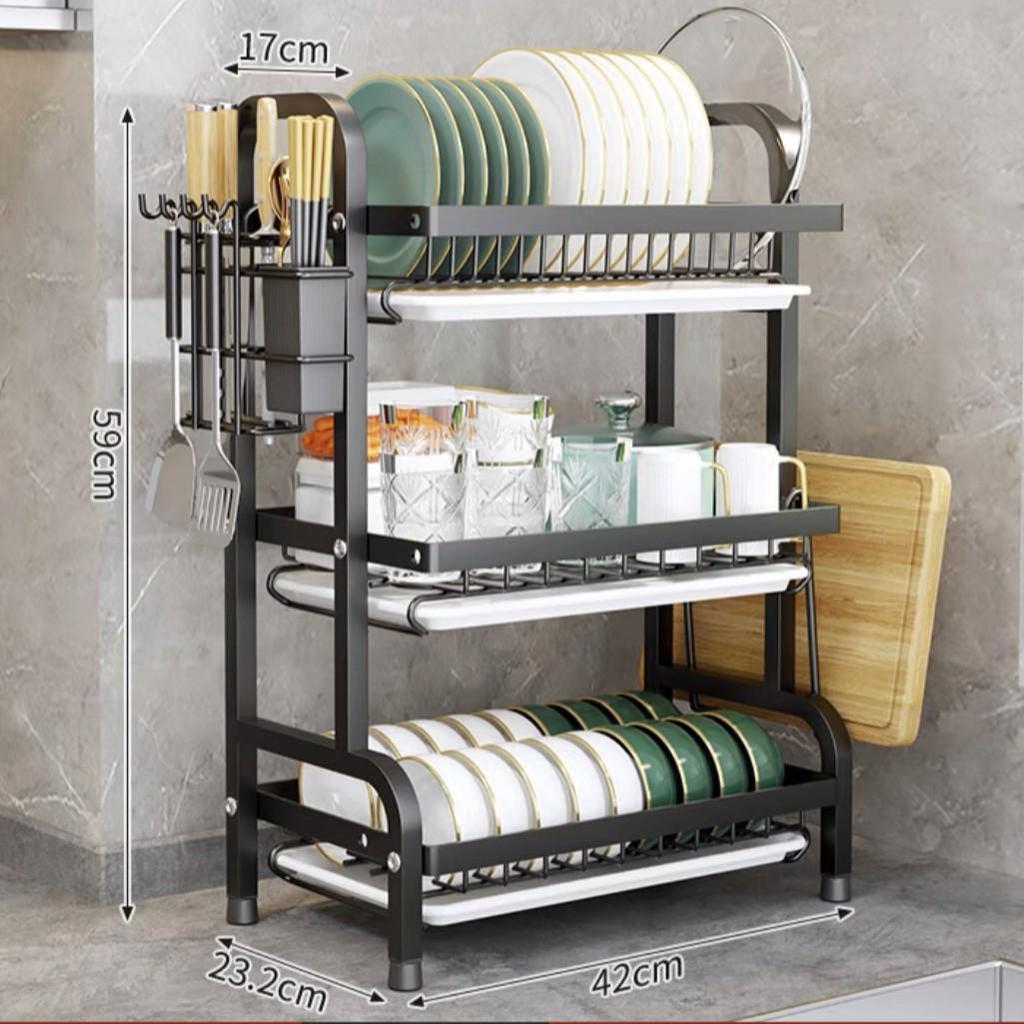 Multi-functional Kitchen Dish Rack & Drying Shelf