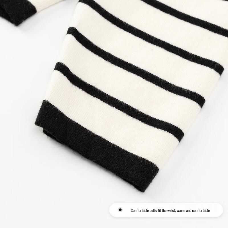 FivePlus Women's Striped Hooded Knit Sweater