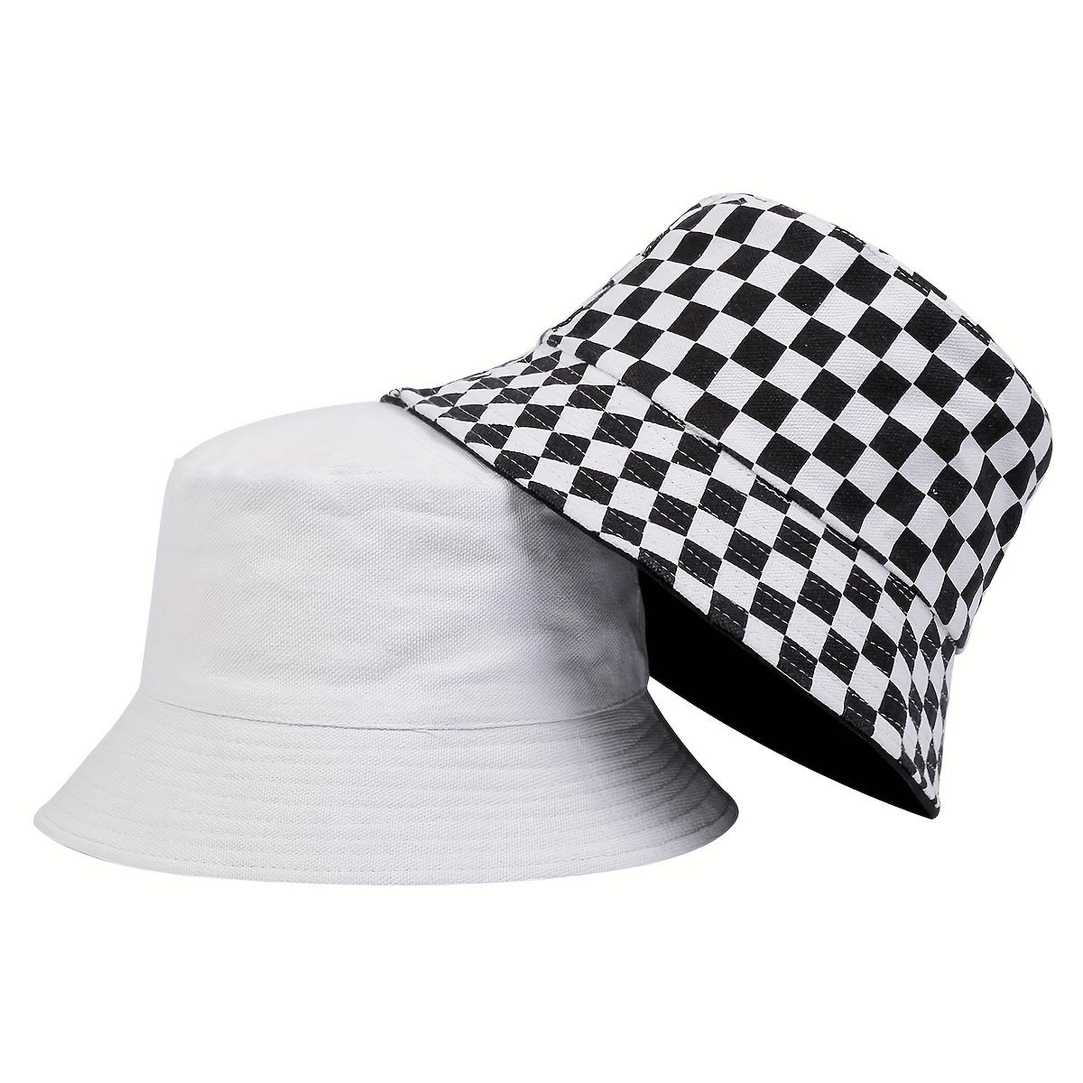 

Модная двухсторонняя шляпа рыбака для женщин, шляпы-ведра, мужские хлопковые кепки, дорожные кепки белый