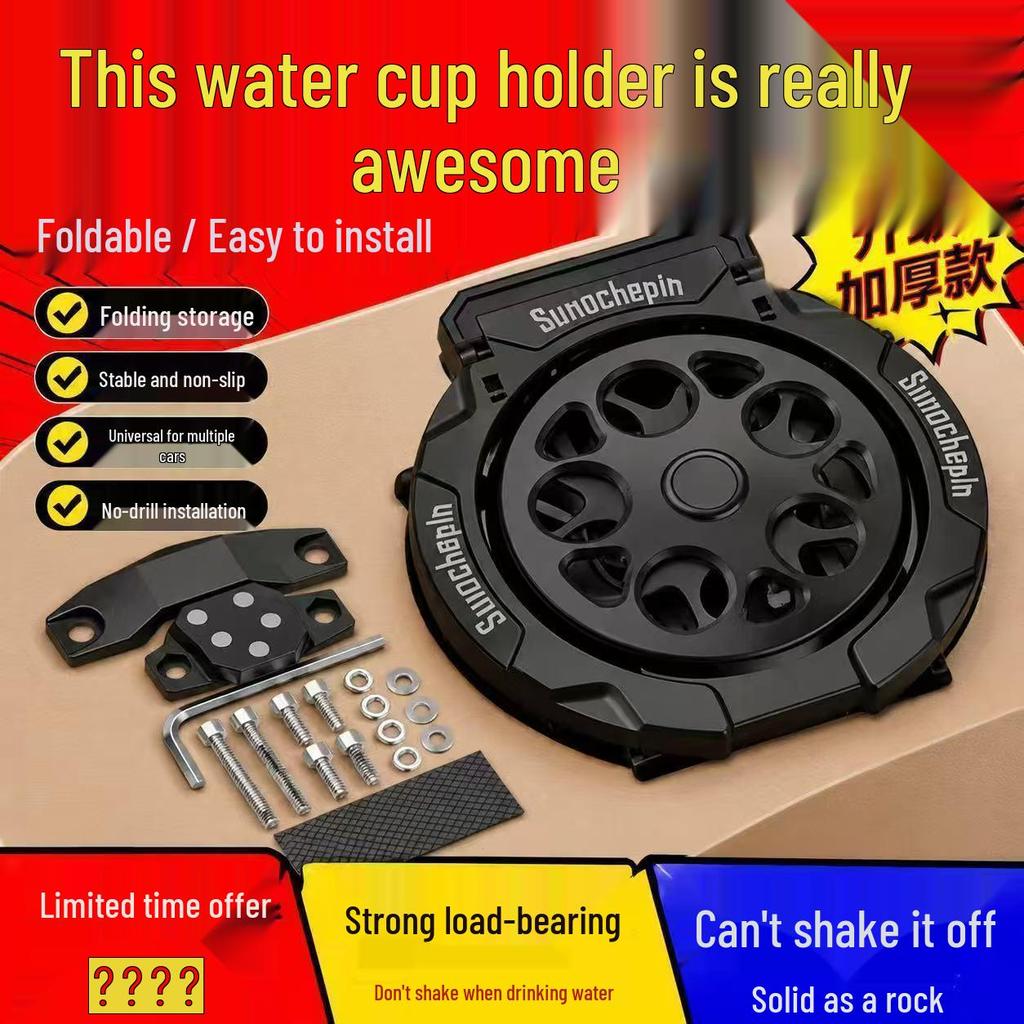Car Vent Cup Holder: Multi-functional Portable Drink Holder for Air Conditioner Vent
