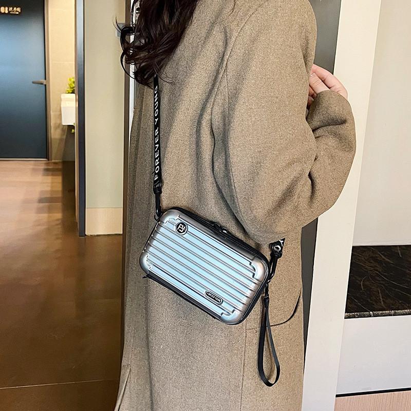 Stylish 2024 Trendy Pvc Small Square Crossbody Bag Casual Spring Shoulder Bag