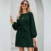 New Style Long Sleeve Slim Fit Bodycon Dress for Women Bodycon Dress,long Sleeve Dress,high Waist