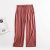 Women's Modal Capri Sleep Pants: Loose, Thin, Summer Style for Home or Outdoor Wear