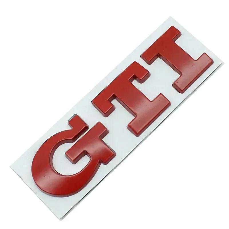 For VW VOLKSWAGEN 2026 New 1Pcs Car Metal Badge Sticker Front Grille Decal Decoration For VW GTI Passat B6 Golf Mk7 Polo Tiguan