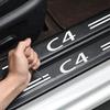 9 Stück Auto Türschwellen Schutz Aufkleber Folie Kratzfest Kohlefaser Schutz Schmutz Pedal Abdeckung Auto Zubehör