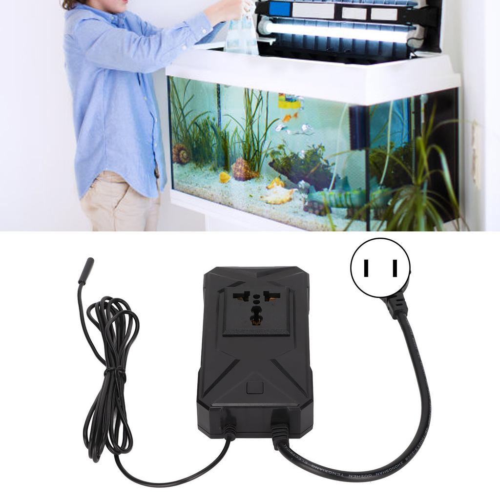 Aquarium Temperature Controller Real Time Digital Over Temp Fish   Thermostat with Probe