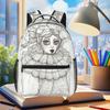 Dracula Lucy Westenra Mochila Estudante Meninos Meninas Bolsa para Livros Crianças Bolsa Escolar Bolsas de Ombro para Laptop para Homens Mulheres