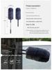 Telescopic Long Handle Car Wash Mop and Fiber Duster Brush
