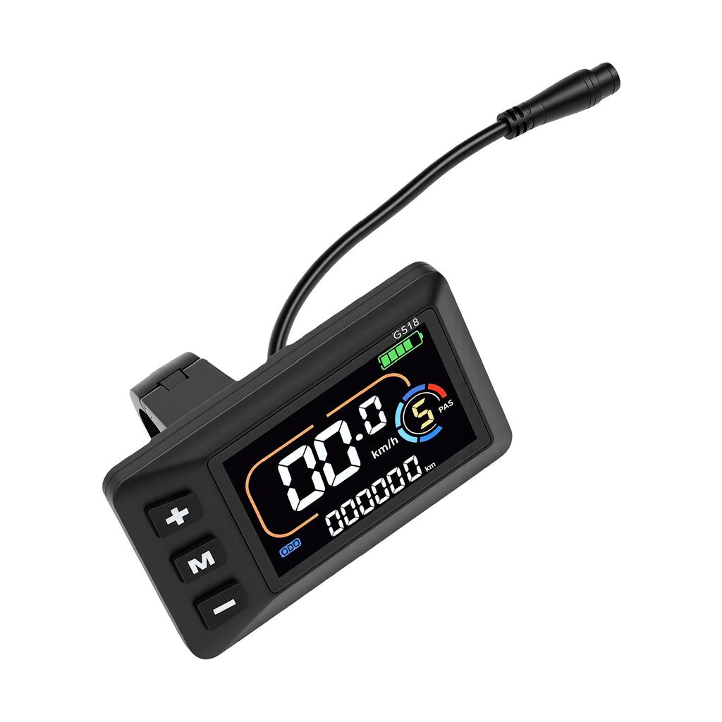 Schermo LCD Bici Elettrica Retroilluminato LED Tachimetro Odometro Sostituzione per Yozma In 10 Dirt Bike Elettrica