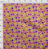 oneOone Cotton Flex Ronchi Fabric Leaves & Flower Quilting Supplies Print Sewing Fabric By The Yard 40 Inch