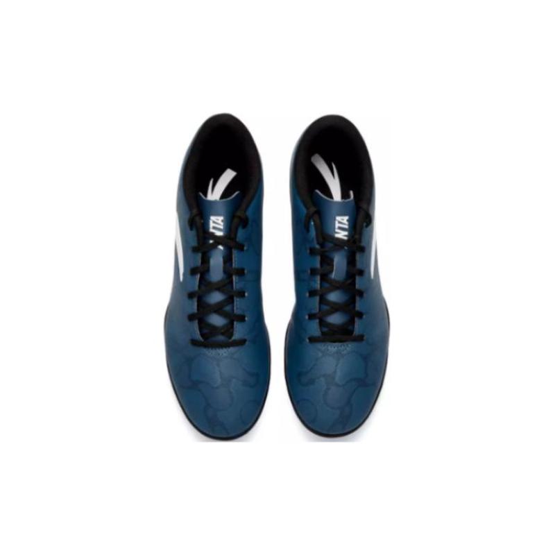 Anta TF Turf Artificial Ground Anti Slip Wear Resistant Soccer Shoes Men's Blue Sneakers 912222203-2