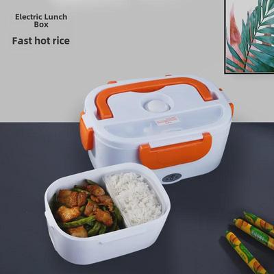 Portable Electric Lunch Box with Self-Heating and Rechargeable Features for Car and Home Use