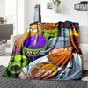 Plants Vs. Zombies Blanket Warmthful Decor Suitable for Livingroom Chair Picnics for All Occasions Modern Unique Gift for Family and Friends Camping