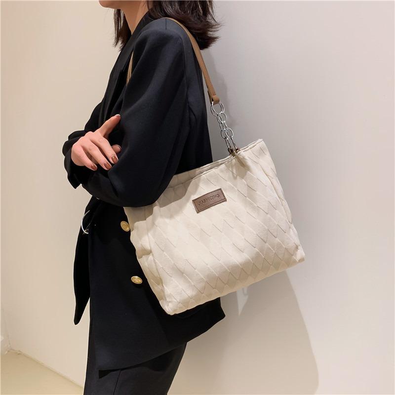 Casual Large-capacity Bags Autumn and Winter New Women's Bags Fashion Commuter Shoulder Bags College Students Class Tote Bags