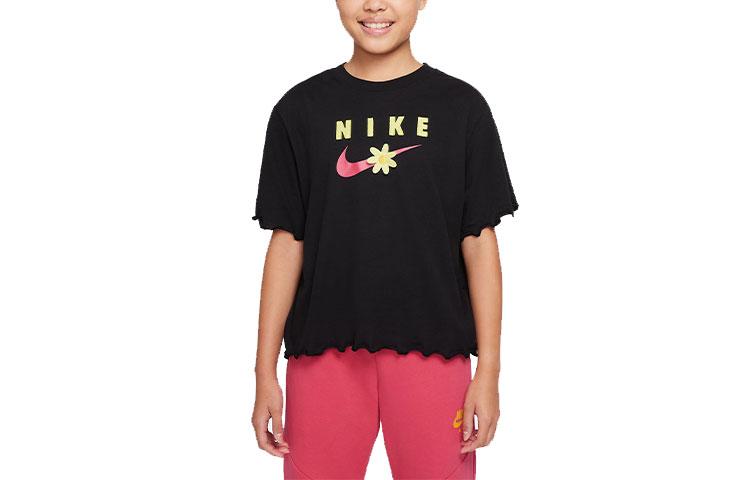 

Nike Kids T Shirts Crew Neck Moderate DO1351-010 XL