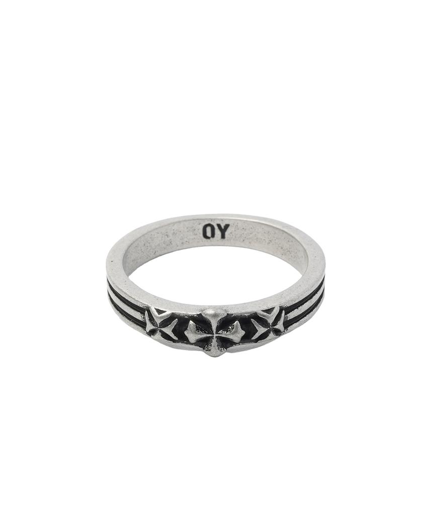 Openyard(Oy) Multi Cross Ring – Silver