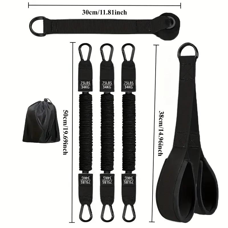 Sports Assistance Belt Fitness Home Equipment Indoor Tension Rope Elastic Rope Auxiliary Belt Puller Elastic Belt