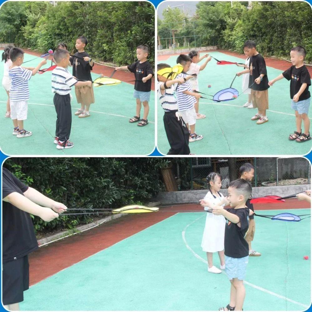 Interactive Throw and Catch Toy Creative Sensory Play Toys Double Tossing Catch Toy  Outdoor Games