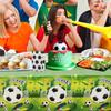 Fußball-Thema Einweg-Tischdecke Fußball Sport Junge Geburtstagsfeier Zubehör Babyparty Fußballfans Geburtstagsdekorationen